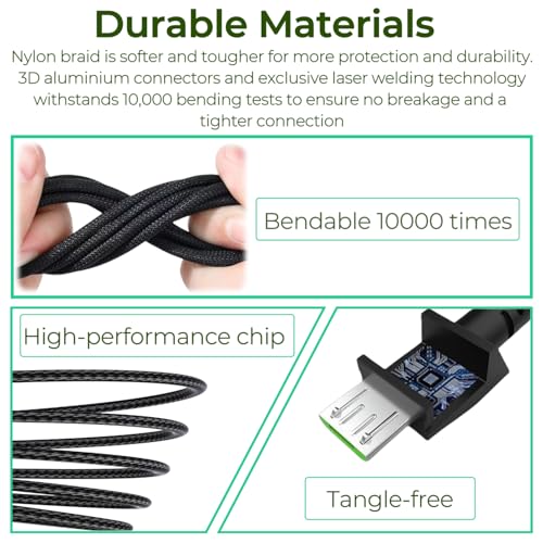 Razer USB Charging Cable Compatible with Naga Pro, DeathAdder V2 Pro, Viper Ultimate, Basilisk Ultimate, Hyperspeed Lightest Cyberpunk 2077 Mouse USB Charger Cord