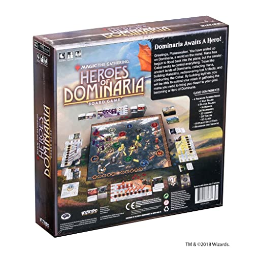 Magic: The Gathering: Heroes of Dominaria Board Game Standard Edition