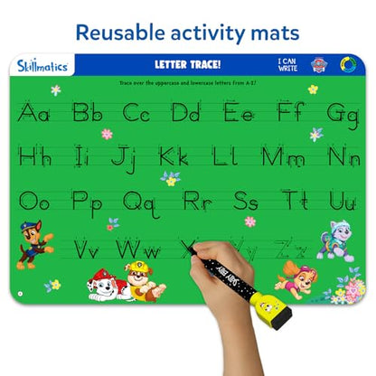 Skillmatics I Can Write PAW Patrol - Reusable Preschool Learning Activities, Educational Toy and Game, Back to School Supplies, Gifts for Students, Kids, Toddlers Ages 3, 4, 5, 6 - style: 4. I Can Write PAW Patrol