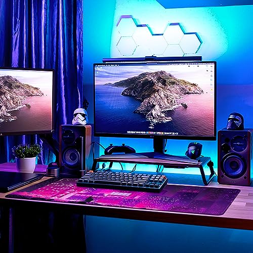 Gaming Laptop Mouse Pad,Sea Wave Big Mice Pads PC Keyboard Waterproof and Non-Slip 31.5" x 11.9" 0.12" Thick XL,XXL Rubber Table Mat, Purple Cyberpunk City Night View - color: Japaese Anime, size: 31.5" x 11.9"