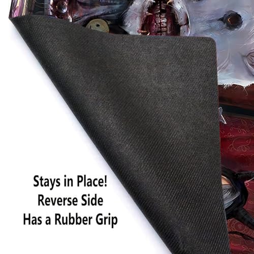 MTG Playmat, 24 x 14 Inches TCG Card Mat, Smooth Rubber Surface, Board Game Mats for MTG DTCG CCG RPG Trading Card - color: Pattern9