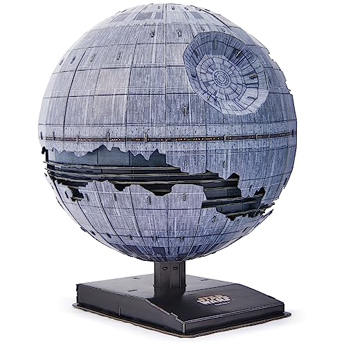 4D Build Star Wars Deluxe Death Star II Cardstock 3D Model Kit, Star Wars Gifts, Desk Décor for Fans & Collectors, 272 Pieces, 3D Puzzles, Gift Ideas for Ages 12 & Up - style: Deluxe Death Star II 3D 272 pcs