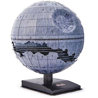 4D Build Star Wars Deluxe Death Star II Cardstock 3D Model Kit, Star Wars Gifts, Desk Décor for Fans & Collectors, 272 Pieces, 3D Puzzles, Gift Ideas for Ages 12 & Up - style: Deluxe Death Star II 3D 272 pcs