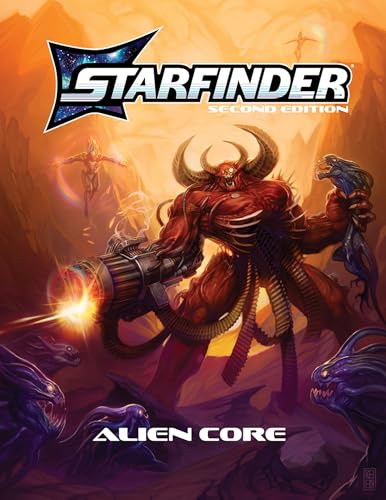 Starfinder Alien Core Pocket Edition - Over 200 Sci-Fi Creatures for Starfinder Second Edition RPG, Compatible with Pathfinder 2E (Paizo)