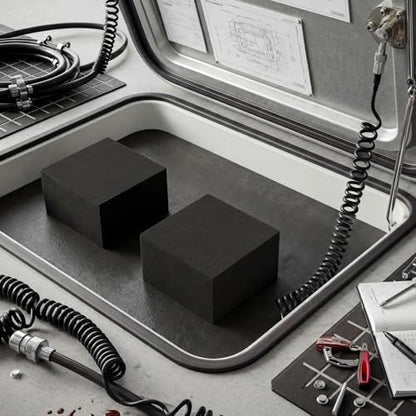 4 Pcs 2" Thick Foam Padding Sheet with Adhesive Backing Block | 4 Inch x 4 Inch, Closed Cell, Self Stick Neoprene Insulation Foam Sheet, Black, for Furniture Cars Speakers - color: Black, size: 2 Inch Thick, 4 x 4 Inches