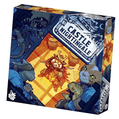 Castle Nightingale Board Game | Stealth Ninja vs. Samurai Strategy Game with Modular Boards, Competitive Asymmetric Gameplay, Ages 10+, 2 Players, 30 Minutes