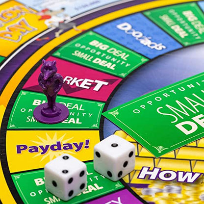 Rich Dad CASHFLOW Board Game, Educational Business & Finance Literacy Game, Ages 14 & Up - Financial Learning Games for Kids, Teens, Adults and Family - style: Adult Version