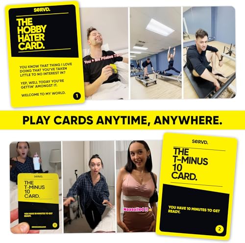 Hasbro Games SERVD Couples Game – Hilarious Real-Life Card Game for Partners – Funny Gifts for Anniversary, Date Nights, Valentine’s Day – 2 Players – Ages 17+ - style: Couples