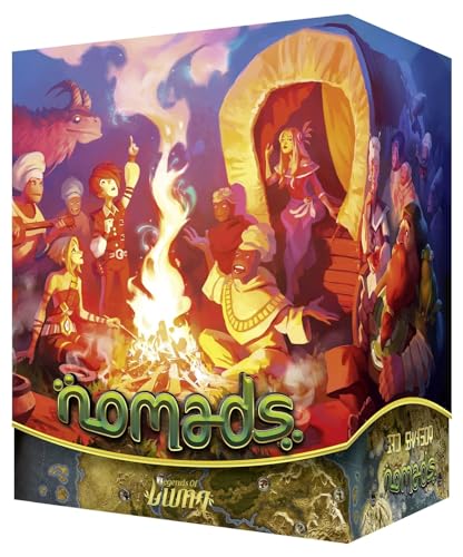 Nomads Board Game - Explore Luma's Mysterious Tales of Legends and Songs! Adventure Game, Strategy Game for Kids & Adults, Ages 8+, 2-5 Players, 40 Minute Playtime, Made by Ludonaute