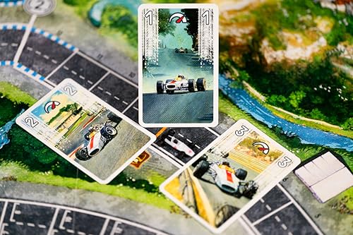 Heat: Rocky Roads Board Game Expansion | New Tracks & Mechanics, 1966 Championship Season, Strategy Game for Kids & Adults, Ages 10+, 1-7 Players, 60 Mins