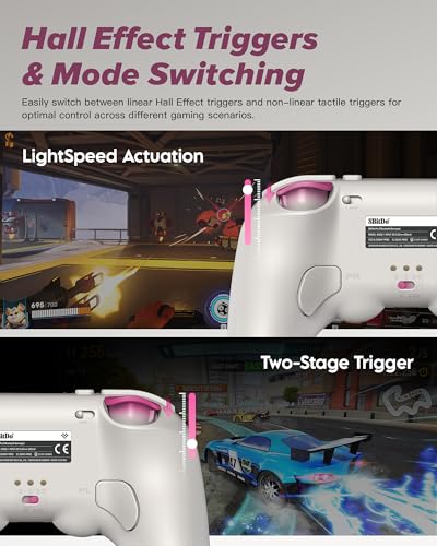 8Bitdo Pro 3 Bluetooth Controller with TMR Joysticks (G Classic) | Swappable ABXY Buttons, Pro Back Buttons, Hall Triggers, Charging Dock, for Switch/Switch 2, Windows, Apple, SteamOS, Android - color: G Classic, size: Pro 3