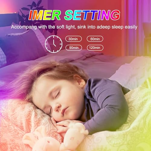 LED Lights for Bedroom, 65ft Smart RGB Music Sync Bluetooth App & Remote Control, USB-Powered LED Strip Lights, Gaming, Bedroom, PC, Home Theater,Parlor,Room - size: 65ft