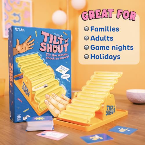 Big Potato Tilt 'n' Shout: A Speedy Family Board Game for Adults and Kids | Best New Board Games 2024 - style: Tilt 'n' Shout