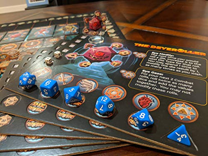 Giga Mech Games DIE in The Dungeon! A Solo Game of DIE-namic Dungeon Crawling,Where You are The Dungeon Monster!