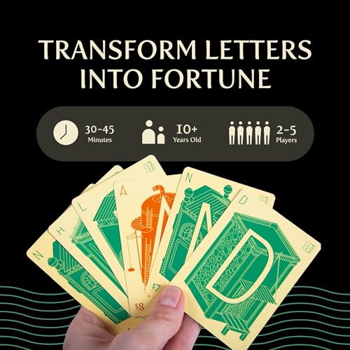 Breaking Games Letter Tycoon Mensa Select Word-Building Game, Ages 10+