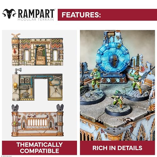 Archon Studio Rampart City Ruins Miniature Terrain Set, Modular Design, from
