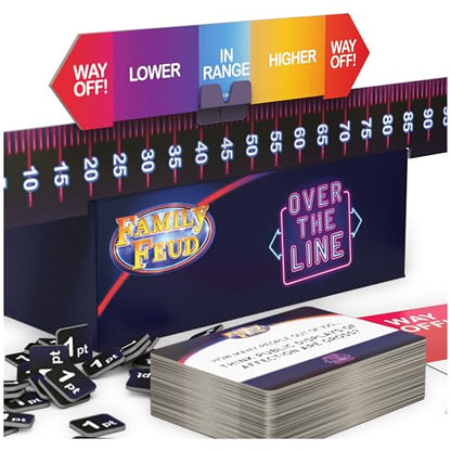Spin Master Games Family Feud: Over the Line Adult Party Game - style: Ultimate Edition with 50 Bonus Questions