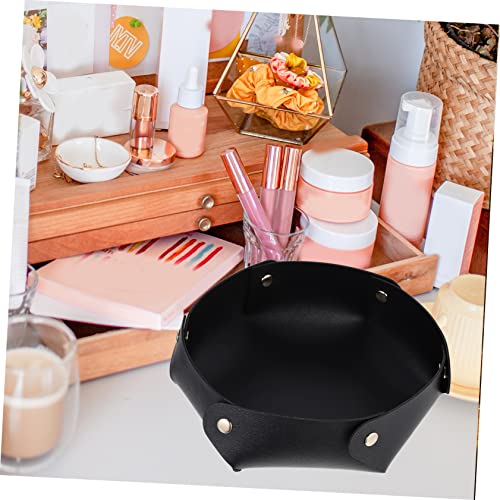 FAVOMOTO Foldable Pu Dice Tray Creative Storage for Desktop Large Capacity Rolling Mat Elegant and Practical Dice Holder for Board Games and Easy to Clean