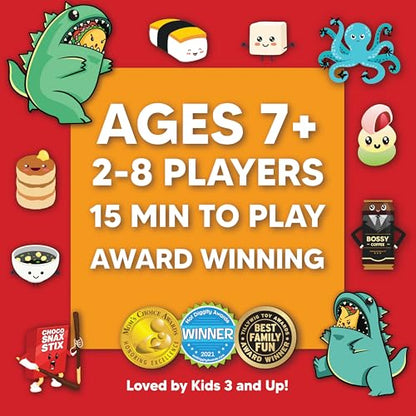 Taco vs Burrito Tokyo Expansion Pack - Fun Family Game for Kids & Adults, Ideal for Family Game Nights, Board & Card Game, Perfect Idea, Requires Core Game - style: Tokyo vs Burrito Expansion