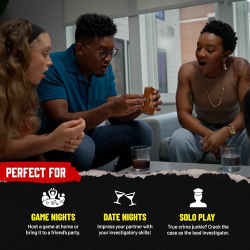 Hunt A Killer: Rideshare Homicide - Solve a Modern Day True Crime, Murder Mystery Games for Adults, Ages 14+, Perfect for Fans of Unsolved Mysteries and Cold Cases who Love the Hunt for a Killer - style: Rideshare Homicide