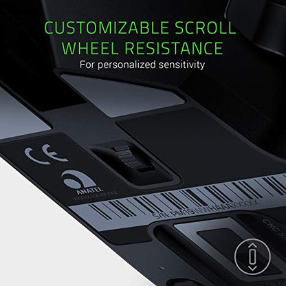 Razer Basilisk Ultimate HyperSpeed Wireless Gaming Mouse: Fastest Gaming Mouse Switch - 20K DPI Optical Sensor - Chroma RGB Lighting - 11 Programmable Buttons - 100 Hr Battery - Classic Black - size: Mouse Only