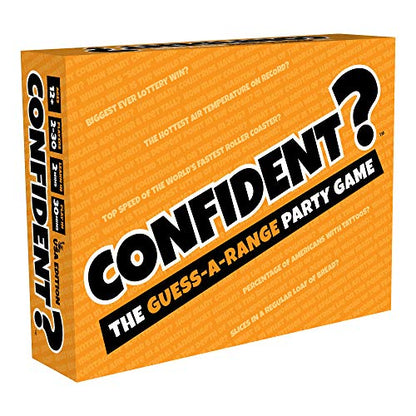 Confident? Party Game - Family Trivia & Guessing Fun with Quick Gameplay, Ideal for Game Nights & Parties for Kids & Adults, Ages 12+, 2-30 Players, 30 Minute Playtime