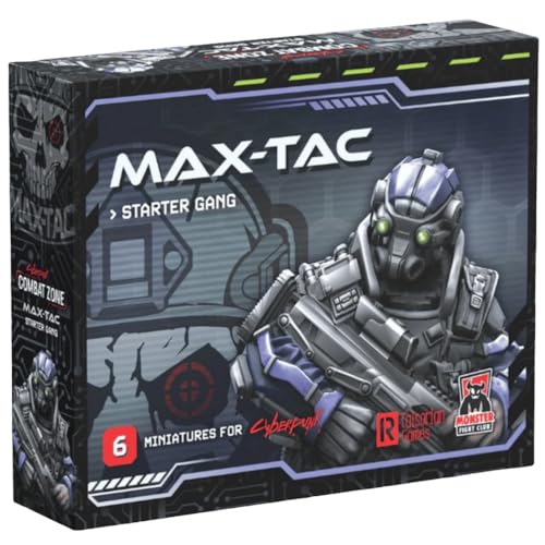 Monster Fight Club Combat Zone Product Line (MAX-TAC Starter Gang) - style: MAX-TAC Starter Gang