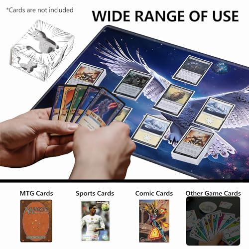 Strong Magnet Card Case Deck Box Mtg Card Box Playing Card Box Deck Boxs Tcg Up to 200 Cards Creative Pattern Trading Card Storage Box for Collectible Card Games for TCG, Cute Cats Seamless Funny Pets - color: Cute Cats Seamless Funny Pets