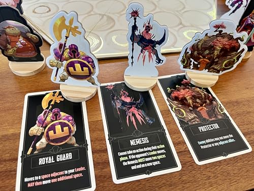 Leaders | Tactical Duel Strategy 2 Player Board Game | Create Alliances, Assemble Champions & Outsmart Opponents | Quick, Competitive Games for Teens, Adults, & Kids Ages 10 & Up | 15 Min