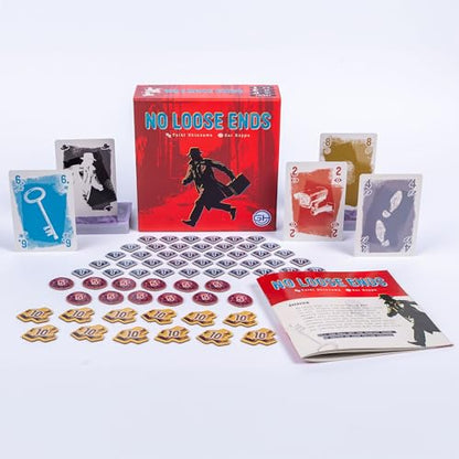 GameHead No Loose Ends, A Trick Taking Card Game of Risk, Reward & Robbery | 2-5 Players, Ages 12+, Plan Your Perfect Heist, 40 Minute Play Time