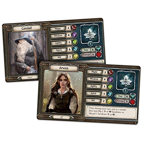 The Lord of the Rings Journeys in Middle-earth Shadowed Paths Board Game EXPANSION - Adventure Board Game for Kids and Adults, Ages 14+, 1-5 Players, 60+ Minute Playtime, Made by Fantasy Flight Games | 1-5 players, ages 14+, 60+ minute playtime