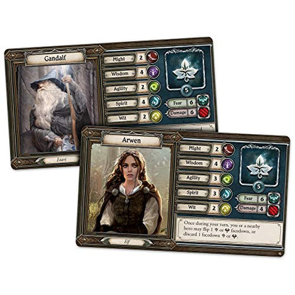 The Lord of the Rings Journeys in Middle-earth Shadowed Paths Board Game EXPANSION - Adventure Board Game for Kids and Adults, Ages 14+, 1-5 Players, 60+ Minute Playtime, Made by Fantasy Flight Games | 1-5 players, ages 14+, 60+ minute playtime