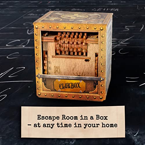 iDventure Cluebox Schroedinger's Cat, Brain Teaser Puzzle Box for Adults | Since-inspired Wooden Escape Room Puzzle, Clever Mechanisms, Secret Locks, Smart Gift for Men and Puzzle lovers, 3D Puzzle - color: Schroedinger's Cat