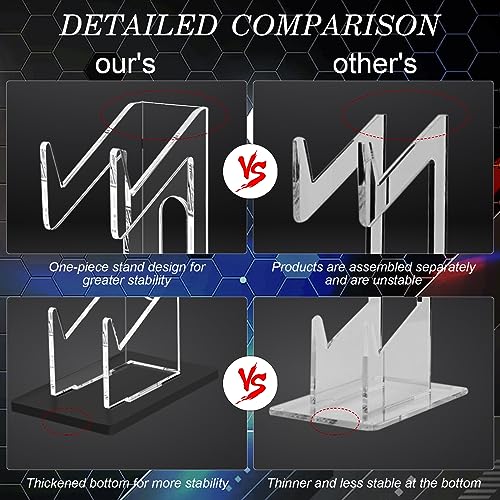 FYY Game Controller Holder 2 Pack - 2 Tiers Universal Dual Controller Stand Headphone Holder, Acrylic Black Controller Display Stand Compatible with Nintendo Switch Xbox PS5 PS4 - color: 2 Pcs-2-Tier-Black