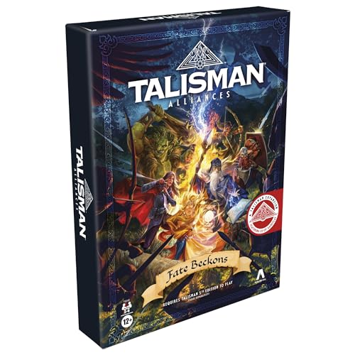 Avalon Hill Talisman Alliances: Fate Beckons Board Game | Talisman Expansion | Cooperative Fantasy Adventure Games | Ages 12+ | 2 to 6 Players - style: Talisman Alliances (Expansion)