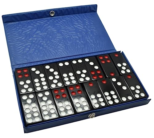 Las Vegas Style Pai Gow Tile Set - 32 Tiles, New Chinese Domino Game with Compact Travel Case for Home Casino Play
