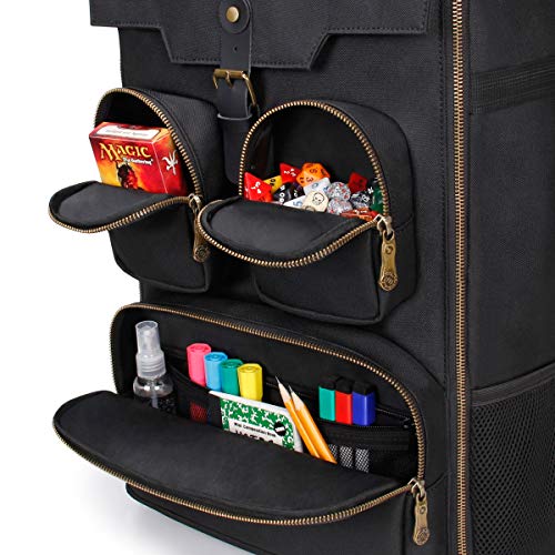 ENHANCE Tabletop Board Game Backpack + Board Game Bands - Bundle