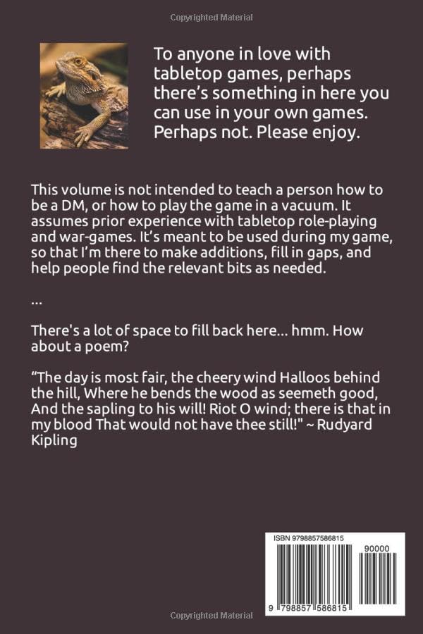 Fantasy RPG Table Reference