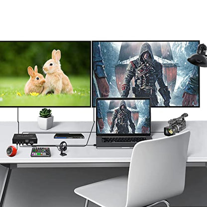 HDMI SDI to USB Capture Card USB3.0 1080P60fps SDI to HDMI Converter SDI Out&Audio Mixing,SDI2HDMI,SDI Game Video Capture Card