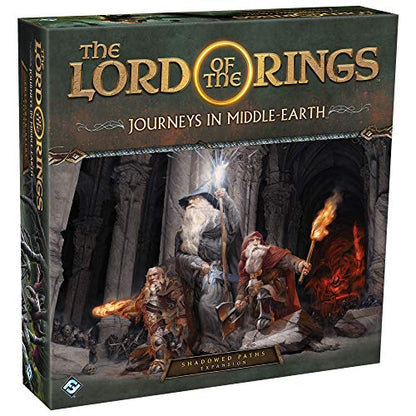 The Lord of the Rings Journeys in Middle-earth Shadowed Paths Board Game EXPANSION - Adventure Board Game for Kids and Adults, Ages 14+, 1-5 Players, 60+ Minute Playtime, Made by Fantasy Flight Games | 1-5 players, ages 14+, 60+ minute playtime