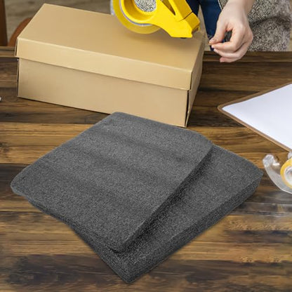 2pcs Foam Inserts for Cases Flexible Tool Box Padding for Diy Crafts Absorbing Storage for Game and Tool Organization