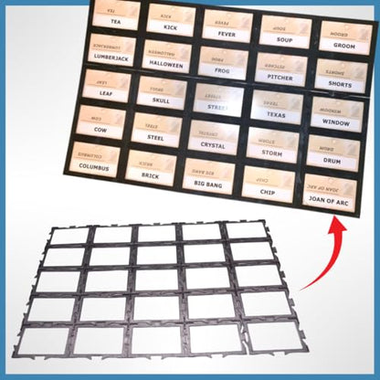 Card Organizing Tray Set for Czech Games Codenames Board Game