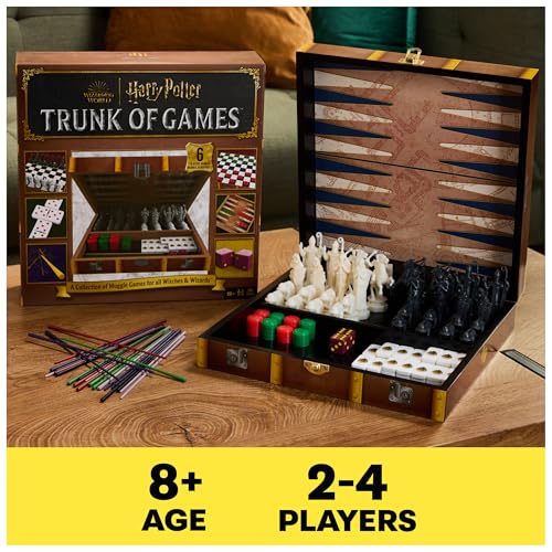 Spin Master Games Harry Potter Trunk of 6 Classic Games