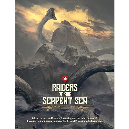 Modiphius Entertainment: Raiders of The Serpent Sea: Campaign Guide (5E) - Hardcover RPG Book, Roleplaying Game, Takes 4-6 Players from Level 1 - 16 - style: Campaign Guide