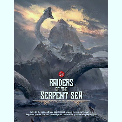 Modiphius Entertainment: Raiders of The Serpent Sea: Campaign Guide (5E) - Hardcover RPG Book, Roleplaying Game, Takes 4-6 Players from Level 1 - 16 - style: Campaign Guide