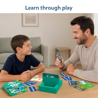 Skillmatics Guess in 10 – Sports, Educational Card & Trivia Game | Perfect for Family Game Night, Screen-Free Travel Toy, Gift for Kids Ages 6, 7, 8, 9 and Up - style: 7. Sports