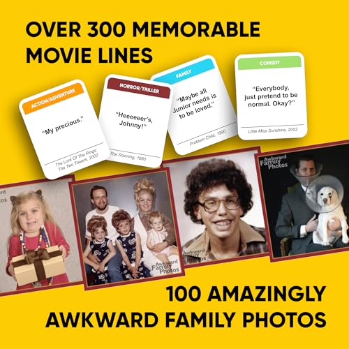 The Awkward Family Photos Movie Line Caption Game - Greatest Hits | Caption Real Awkward Photos with Memorable Movie Quotes!