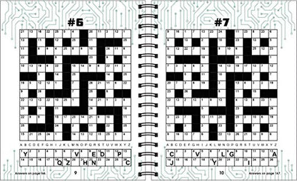 Brain Games - Codeword Puzzle: Unscramble the Alphabet, Fill in the Grid, and Solve the Puzzle!