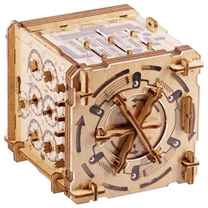 iDventure Cluebox Cambridge Labyrinth, Brain Teaser Puzzle Box for Adults | Marble Labyrinth Wooden Escape Room Puzzle, Logic Challenges, Secret Locks, Smart Gift for Men and Puzzle lovers, 3D Puzzle - color: Labyrinth of Cambridge