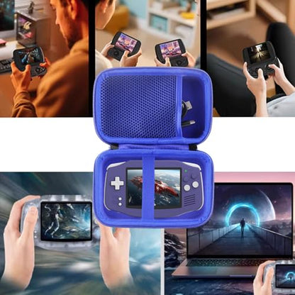 Hard Carrying Case Compatible with RG Slide/RG34XX/RGB20SX Handheld Game Console (for RG Slide Blue) - style: For RG Slide blue